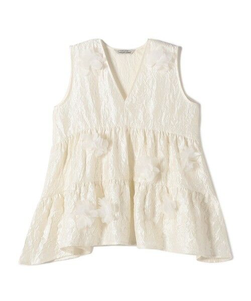 SHIPS / シップス シャツ・ブラウス | TORRAZZO DONNA:〈手洗い可能〉フラワー ティアード ブラウス | 詳細14