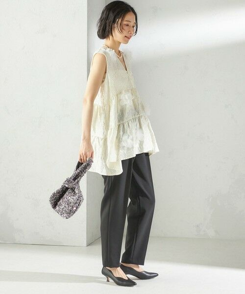 SHIPS / シップス シャツ・ブラウス | TORRAZZO DONNA:〈手洗い可能〉フラワー ティアード ブラウス | 詳細5