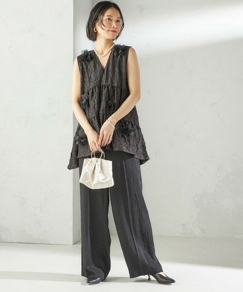 SHIPS / シップス シャツ・ブラウス | TORRAZZO DONNA:〈手洗い可能〉フラワー ティアード ブラウス | 詳細16