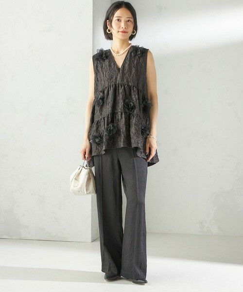 SHIPS / シップス シャツ・ブラウス | TORRAZZO DONNA:〈手洗い可能〉フラワー ティアード ブラウス | 詳細17