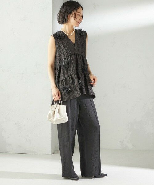 SHIPS / シップス シャツ・ブラウス | TORRAZZO DONNA:〈手洗い可能〉フラワー ティアード ブラウス | 詳細21