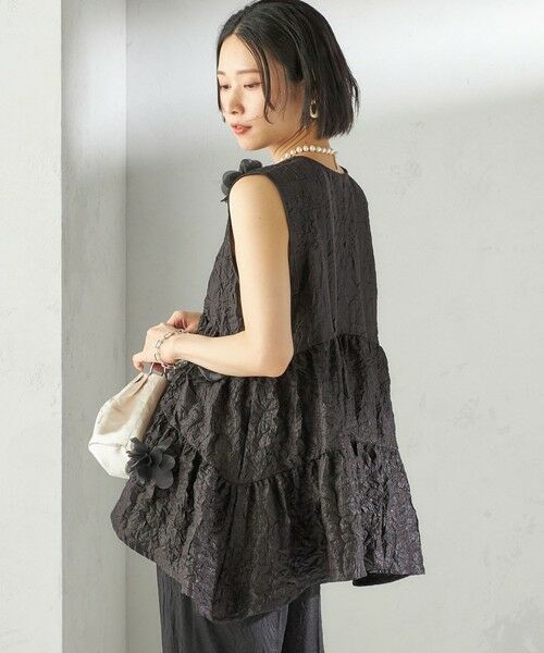 SHIPS / シップス シャツ・ブラウス | TORRAZZO DONNA:〈手洗い可能〉フラワー ティアード ブラウス | 詳細24