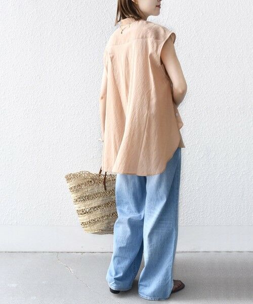 SHIPS / シップス シャツ・ブラウス | 【WEB限定】〈手洗い可能〉サイド ボタン バック レイヤード ブラウス | 詳細16