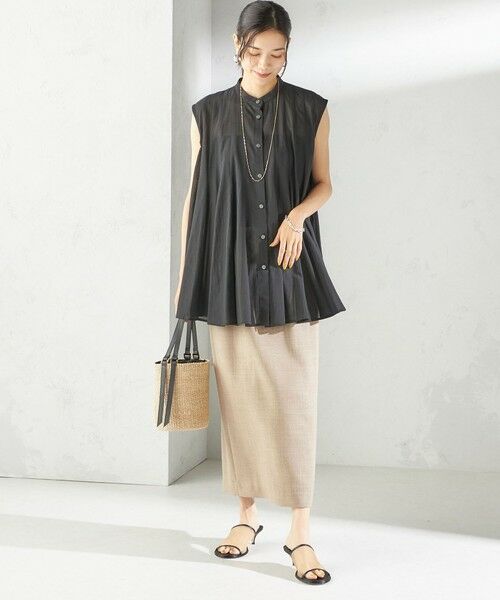 SHIPS / シップス シャツ・ブラウス | 〈手洗い可能〉ボリューム フレア フレンチスリーブ ブラウス | 詳細18