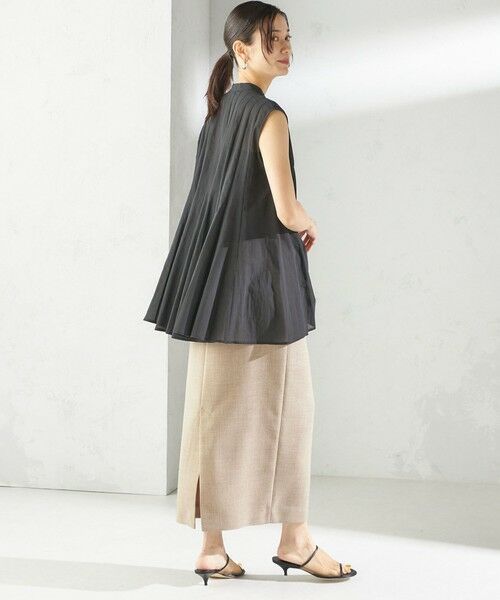 SHIPS / シップス シャツ・ブラウス | 〈手洗い可能〉ボリューム フレア フレンチスリーブ ブラウス | 詳細23