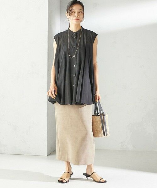 SHIPS / シップス シャツ・ブラウス | 〈手洗い可能〉ボリューム フレア フレンチスリーブ ブラウス | 詳細24