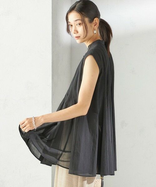 SHIPS / シップス シャツ・ブラウス | 〈手洗い可能〉ボリューム フレア フレンチスリーブ ブラウス | 詳細26