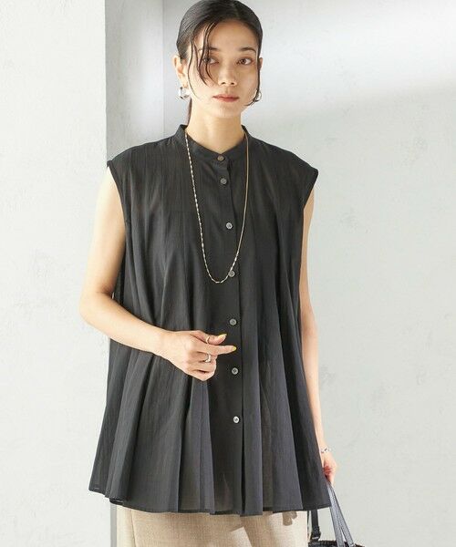 SHIPS / シップス シャツ・ブラウス | 〈手洗い可能〉ボリューム フレア フレンチスリーブ ブラウス | 詳細30