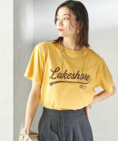 SHIPS / シップス Tシャツ | 【SHIPS別注】Odub:〈手洗い可能〉プリント TEE
