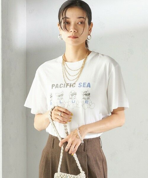 SHIPS / シップス Tシャツ | 【SHIPS別注】Odub:〈手洗い可能〉プリント TEE | 詳細11