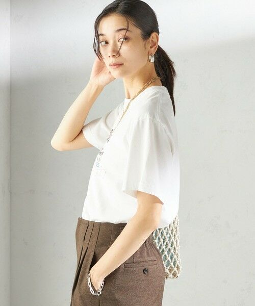 SHIPS別注】Odub:〈手洗い可能〉プリント TEE （Tシャツ