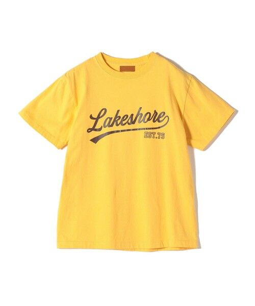 【シップス　ウィメン】【SHIPS別注】Odub:〈手洗い可能〉プリント TEE SHIPS別注】Odub:〈手洗い可能〉プリント TEE （Tシャツ