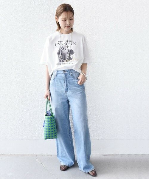 SHIPS / シップス Tシャツ | 【SHIPS別注】81BRANCA:フォト ワイド TEE | 詳細1