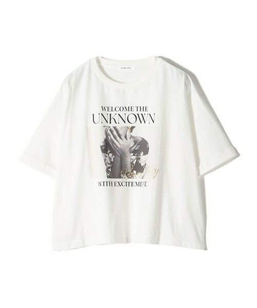 SHIPS別注】81BRANCA:フォト ワイド TEE （Tシャツ）｜SHIPS for