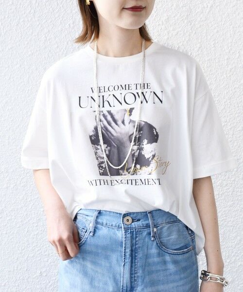 SHIPS別注】81BRANCA:フォト ワイド TEE （Tシャツ）｜SHIPS for