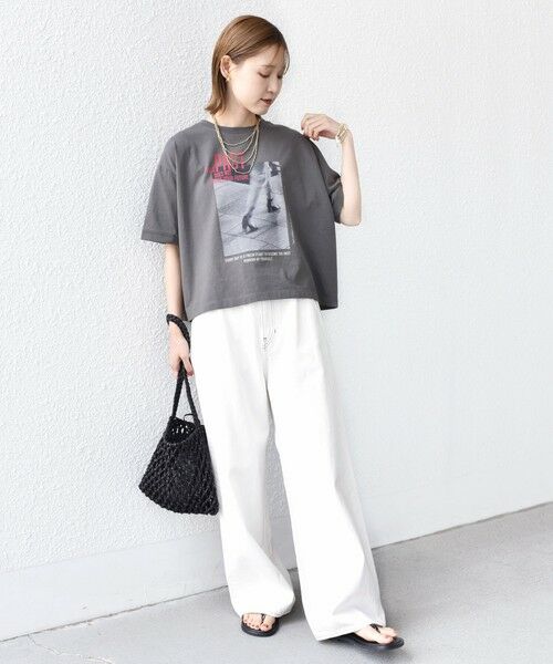 SHIPS / シップス Tシャツ | 【SHIPS別注】81BRANCA:フォト ワイド TEE | 詳細17
