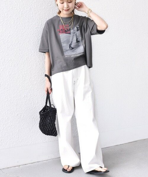 SHIPS / シップス Tシャツ | 【SHIPS別注】81BRANCA:フォト ワイド TEE | 詳細18