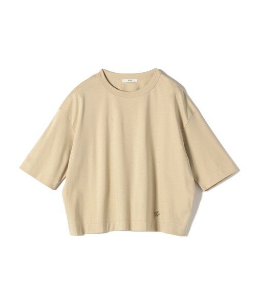 SHIPS / シップス Tシャツ | ワンポイント 刺繍 スムース ワイド TEE | 詳細20