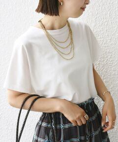 SHIPS / シップス Tシャツ | 〈接触冷感〉ポンチ ドルマン TEE