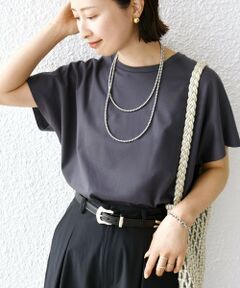 SHIPS / シップス Tシャツ | 〈接触冷感〉ポンチ ドルマン TEE