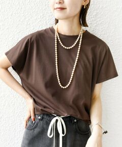 SHIPS / シップス Tシャツ | 〈接触冷感〉ポンチ ドルマン TEE