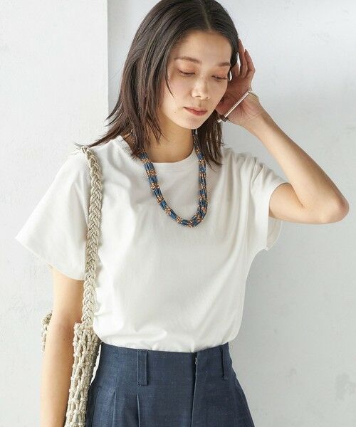 SHIPS / シップス Tシャツ | 〈接触冷感〉ポンチ ドルマン TEE | 詳細11