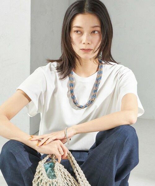 SHIPS / シップス Tシャツ | 〈接触冷感〉ポンチ ドルマン TEE | 詳細14