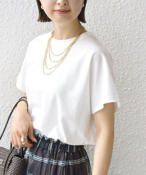 SHIPS / シップス Tシャツ | 〈接触冷感〉ポンチ ドルマン TEE | 詳細20