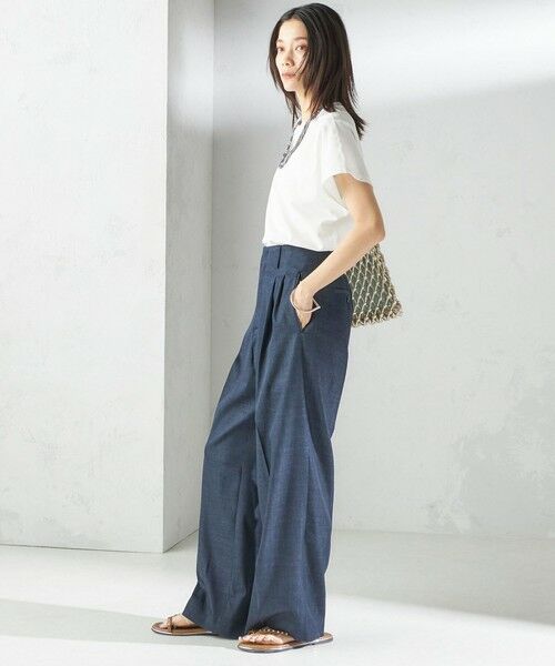 SHIPS / シップス Tシャツ | 〈接触冷感〉ポンチ ドルマン TEE | 詳細3