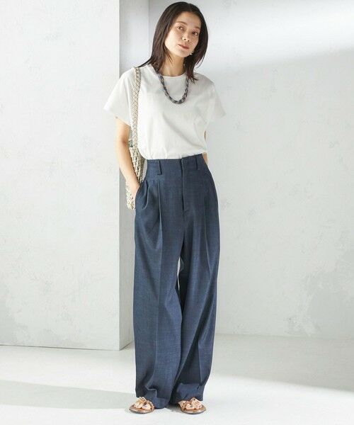 SHIPS / シップス Tシャツ | 〈接触冷感〉ポンチ ドルマン TEE | 詳細6