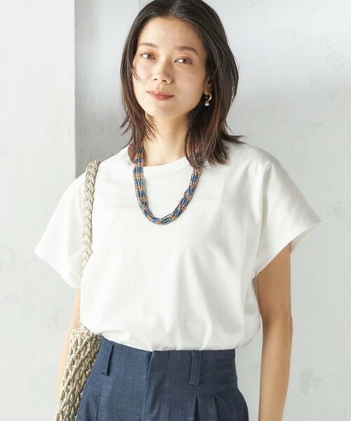 SHIPS / シップス Tシャツ | 〈接触冷感〉ポンチ ドルマン TEE | 詳細8