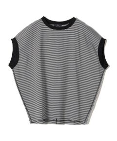 SHIPS / シップス Tシャツ | SHIPS Primary Navy Label:サイロ プレミアム フレンチ スリーブ TEE