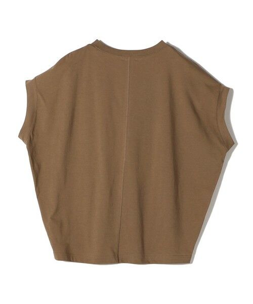 SHIPS / シップス Tシャツ | SHIPS Primary Navy Label:サイロ プレミアム フレンチ スリーブ TEE | 詳細4