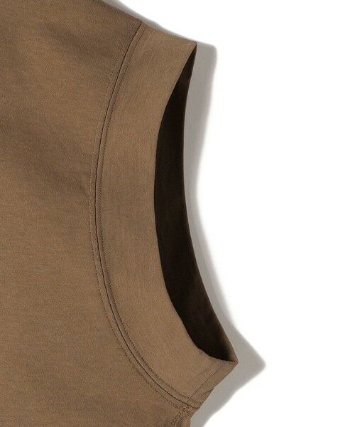 SHIPS / シップス Tシャツ | SHIPS Primary Navy Label:サイロ プレミアム フレンチ スリーブ TEE | 詳細6