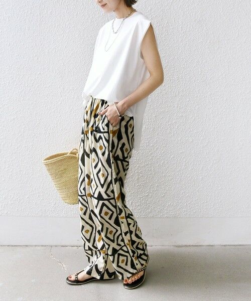 SHIPS / シップス Tシャツ | 〈接触冷感〉ポンチ ノースリーブ プルオーバー | 詳細15