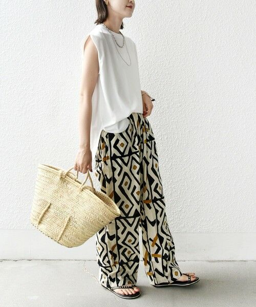 SHIPS / シップス Tシャツ | 〈接触冷感〉ポンチ ノースリーブ プルオーバー | 詳細17