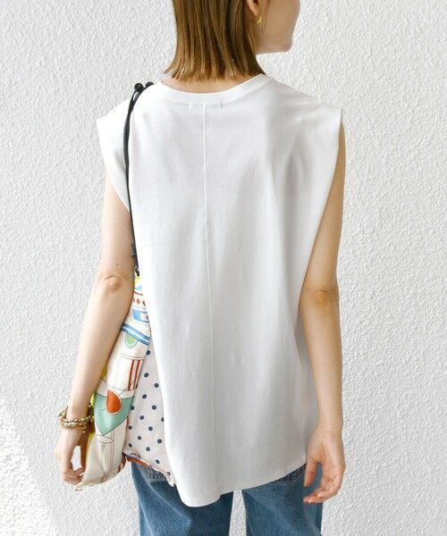 SHIPS / シップス Tシャツ | 〈接触冷感〉ポンチ ノースリーブ プルオーバー | 詳細25