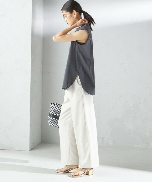 SHIPS / シップス Tシャツ | 〈接触冷感〉ポンチ ノースリーブ プルオーバー | 詳細30