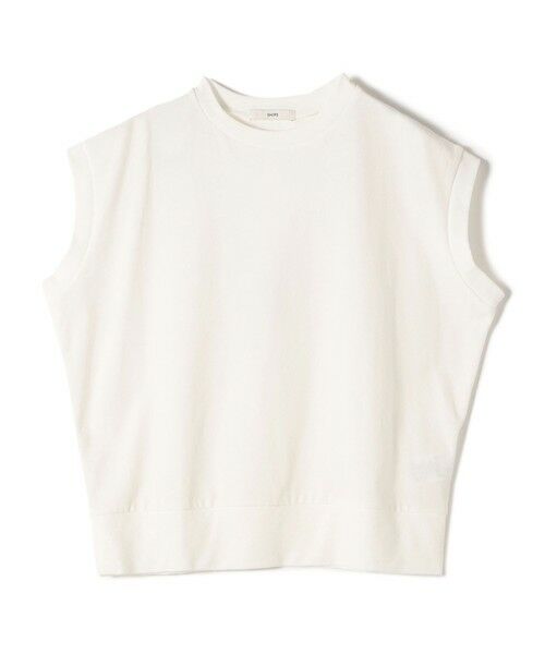 【シップス　ウィメン】〈手洗い可能〉DEPEND アムンゼン ノースリーブ カットソー SHIPS tシャツ 「手洗い可能」DEPEND アムンゼン ノースリーブ