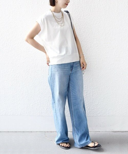 SHIPS / シップス Tシャツ | 〈手洗い可能〉DEPEND アムンゼン ノースリーブ カットソー | 詳細4