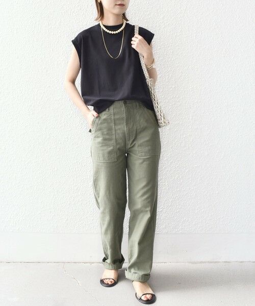 SHIPS / シップス Tシャツ | 〈手洗い可能〉DEPEND アムンゼン ノースリーブ カットソー | 詳細12