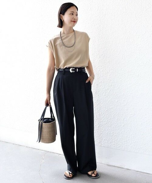 SHIPS / シップス Tシャツ | 〈手洗い可能〉DEPEND アムンゼン ノースリーブ カットソー | 詳細21