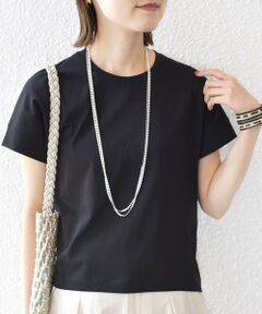 SHIPS / シップス カットソー | 〈接触冷感 / UVカット〉コクーン フレンチ スリーブ プルオーバー