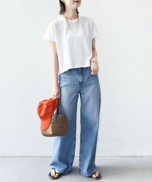 SHIPS / シップス カットソー | 〈接触冷感 / UVカット〉コクーン フレンチ スリーブ プルオーバー | 詳細2