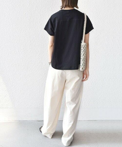 SHIPS / シップス カットソー | 〈接触冷感 / UVカット〉コクーン フレンチ スリーブ プルオーバー | 詳細14