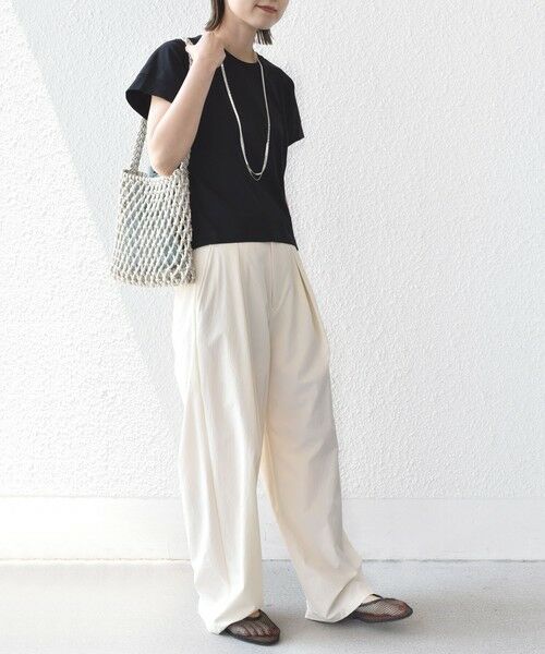 SHIPS / シップス カットソー | 〈接触冷感 / UVカット〉コクーン フレンチ スリーブ プルオーバー | 詳細15