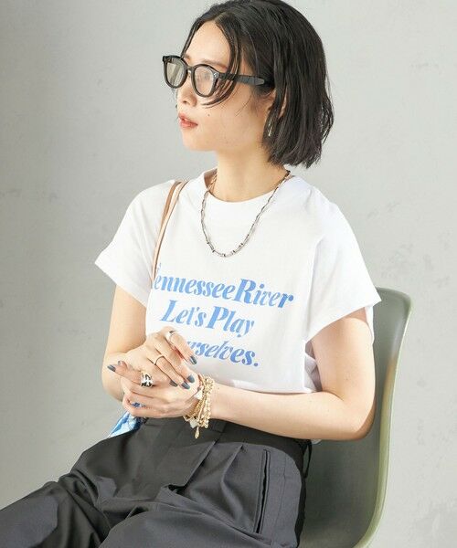 SHIPS / シップス タンクトップ | 【SHIPS別注】TENNESSEE:フレンチ スリーブ プルオーバー | 詳細9