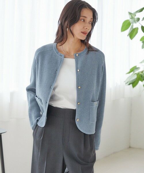 SHIPS / シップス タンクトップ | 2WAY サテン × カットソー スクエア タンクトップ | 詳細3