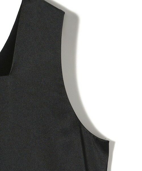 SHIPS / シップス タンクトップ | 2WAY サテン × カットソー スクエア タンクトップ | 詳細24