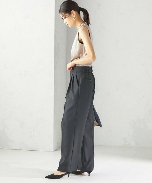 SHIPS / シップス タンクトップ | 2WAY サテン × カットソー スクエア タンクトップ | 詳細29